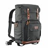 Mantona Camera Backpack Luis green, retro