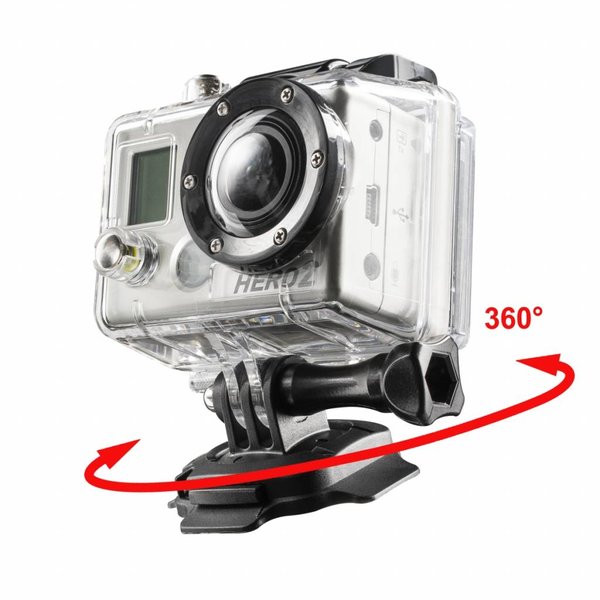 Mantona GoPro 360° Bevestigingsplaat 3M