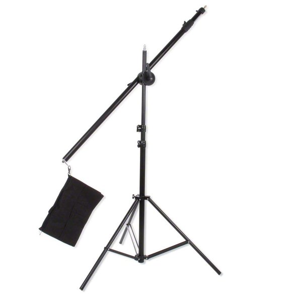 Walimex Boom Arm Stand with Counterweight, 120-220cm