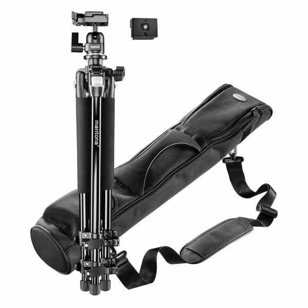 Mantona Camera Tripod Premium Scout Expert Set