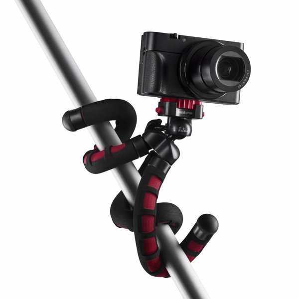 Mantona Tripod Kaleido Flex sundown red