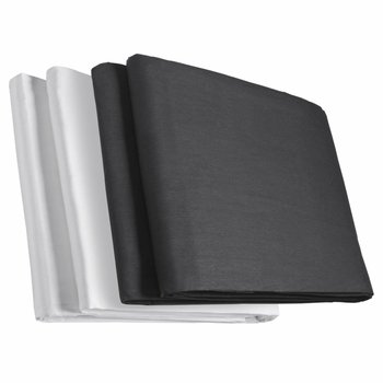 Walimex Background Cloth Two-pack Black/white