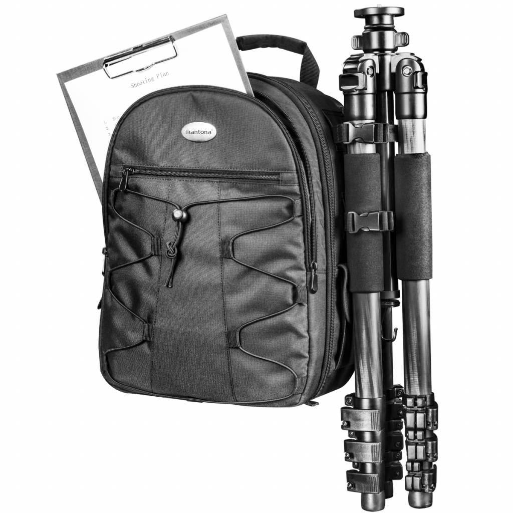 mantona Camera Tripod & Backpack Travel Kit