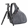 Mantona Camera Bag Triangle Grey + DSLM Tripod