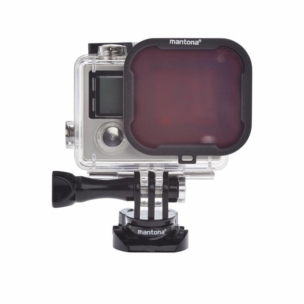 Mantona GoPro Hero 4/3 Filter 4 kleuren Set