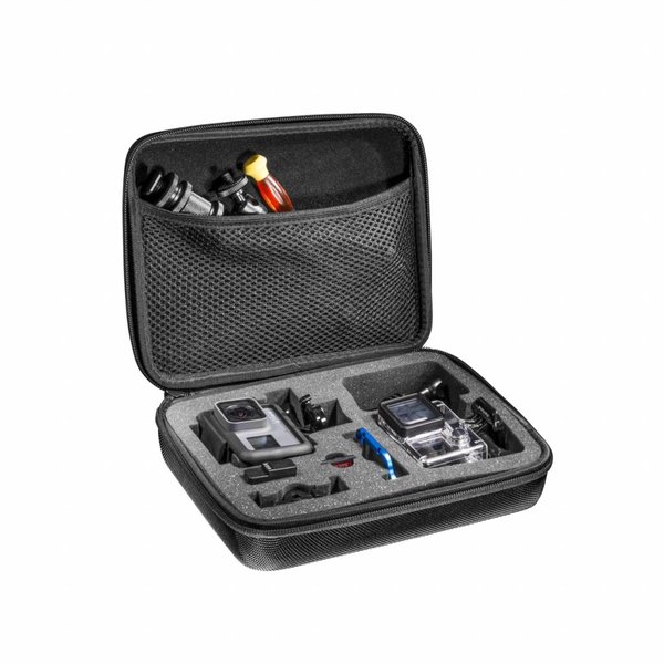 Mantona GoPro Hardcase Bag and Action Cam, M