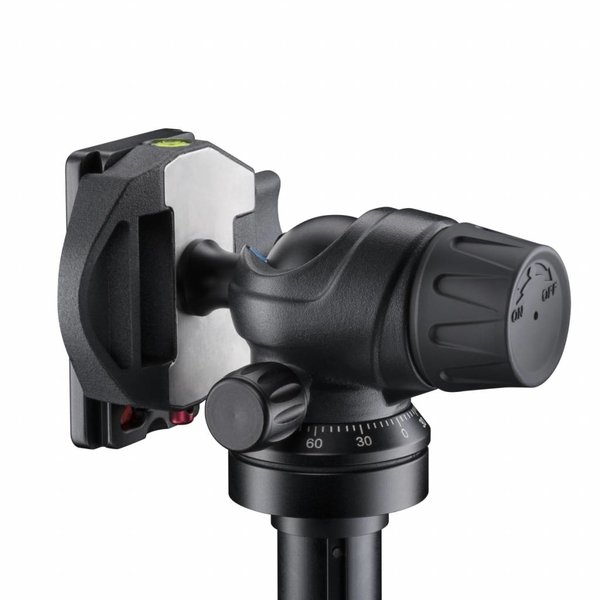 Mantona Camera Tripod with Ball Head SG-350 Black 168cm