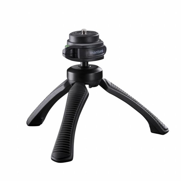 Mantona Mini Tripod Kaleido Gaia, Night Black