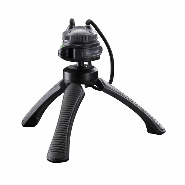 Mantona Mini Tripod Kaleido Gaia, Deep Gray