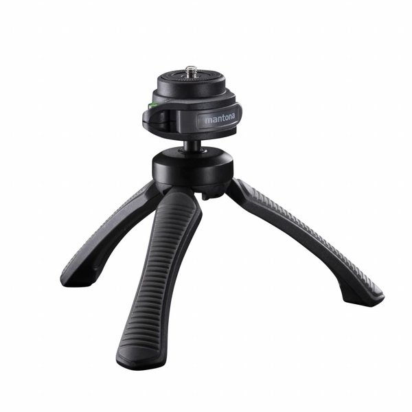 Mantona Mini Tripod Kaleido Gaia, Deep Gray