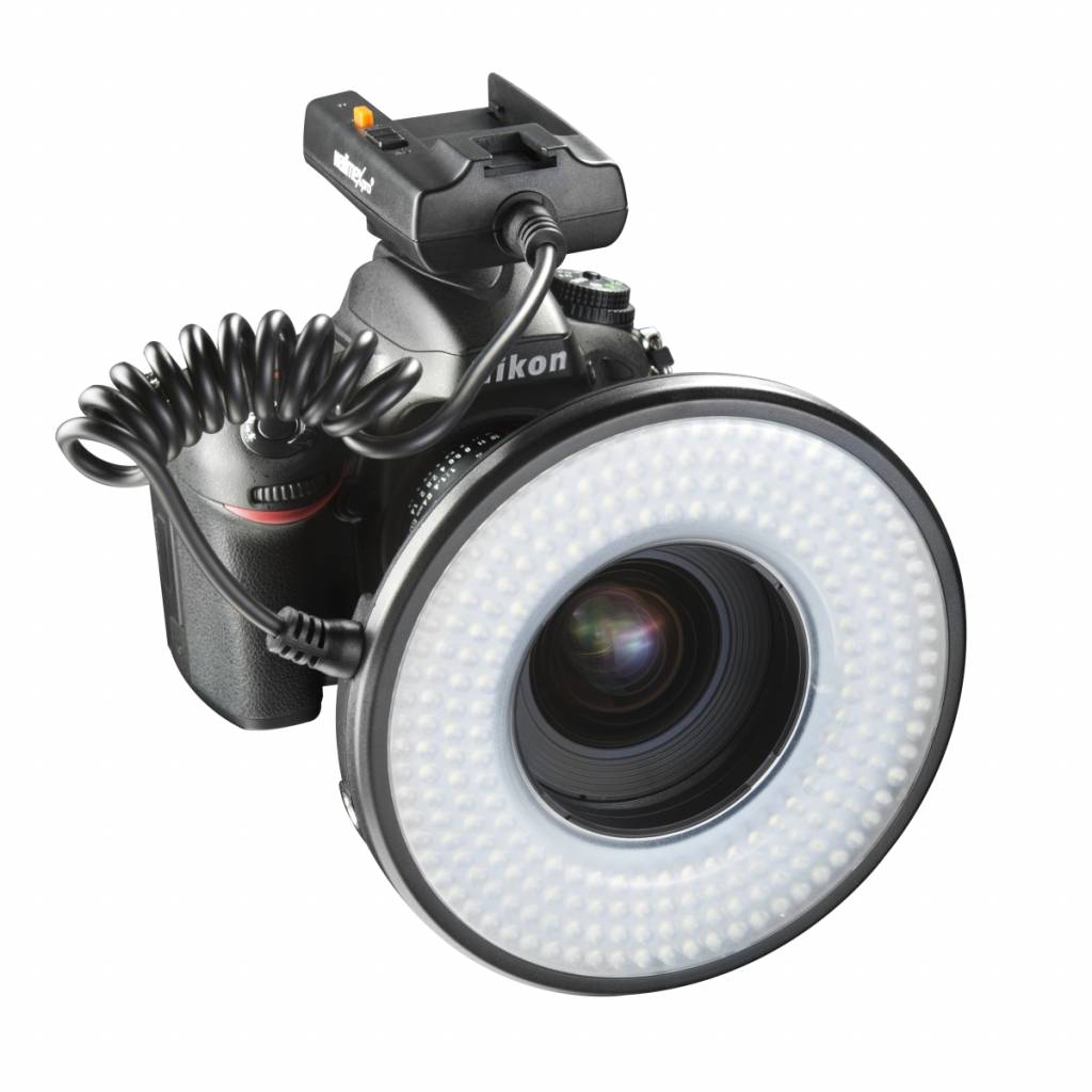 Opteka RL-12 Digital Macro LED Ring Light for Canon EOS, Nikon, Sony A