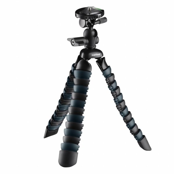 Mantona Mini Tripod Armadillo DSLR Black Grey