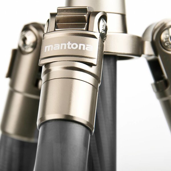 Mantona Camera Tripod Titanium Carbon, 170cm