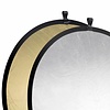 Walimex Studio Pop-Up Reflector Golden/Silver, 107cm