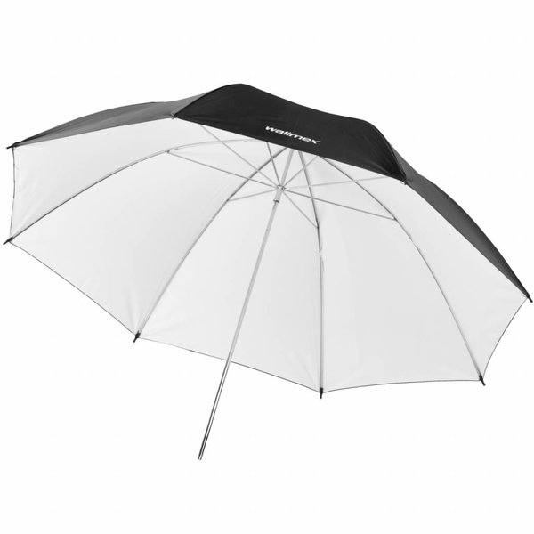 Walimex Pro Reflexschirm schwarz/weiß, 84cm