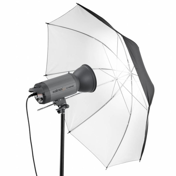 Walimex Pro Reflex Umbrella Black/white, 84cm