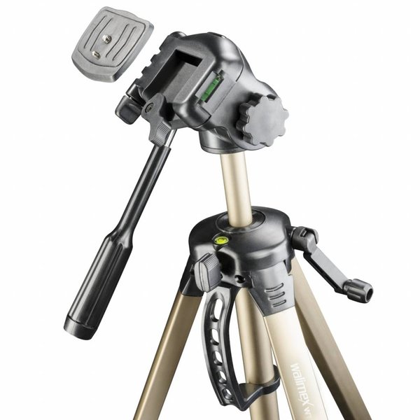 Walimex Camera Tripod BasicWT-3530 3D Ball Head, 146cm