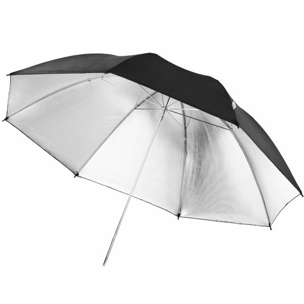 Walimex Pro Reflex Umbrella Black/Silver, 109cm