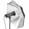 Walimex Pro Reflex Umbrella Black/Silver, 109cm