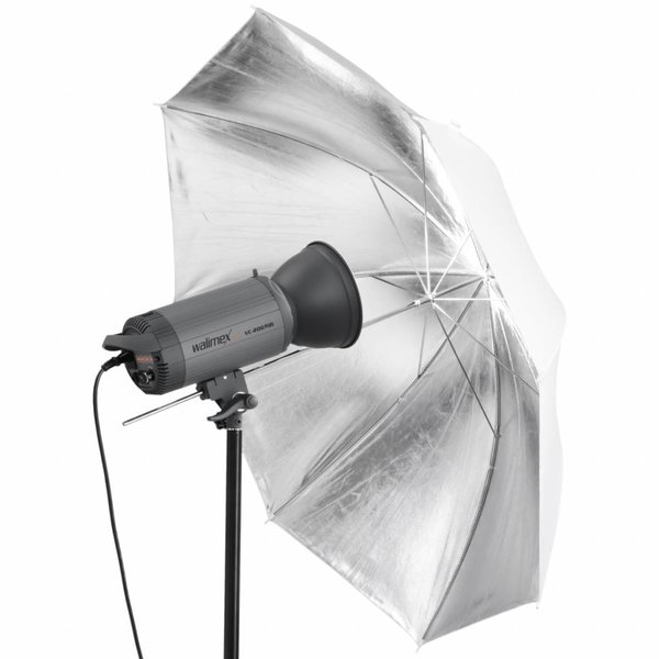 Walimex Pro Reflex Umbrella white/Silver, 109cm