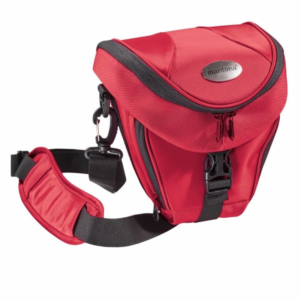 Mantona Camera Bag Holster Premium, Red