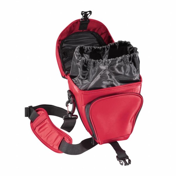 Mantona Camera Bag Holster Premium, Red