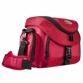 Mantona Camera Bag Premium Red/Black