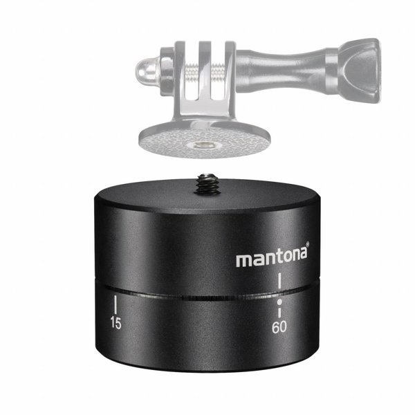 Mantona GoPro Turnaround 360° Tripod Head