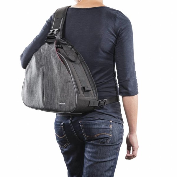 Mantona Camera Bag Triangel grey