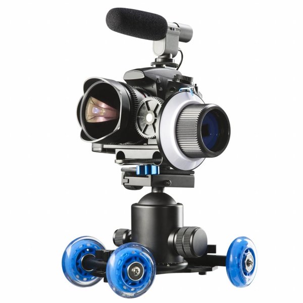 Walimex Pro Mini Dolly voor DSLR