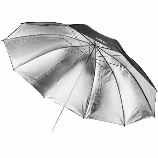 Walimex Pro Reflex Umbrella Black/Silver 2 lay., 150cm