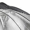 Walimex Pro Reflex Umbrella Black/Silver 2 lay., 150cm