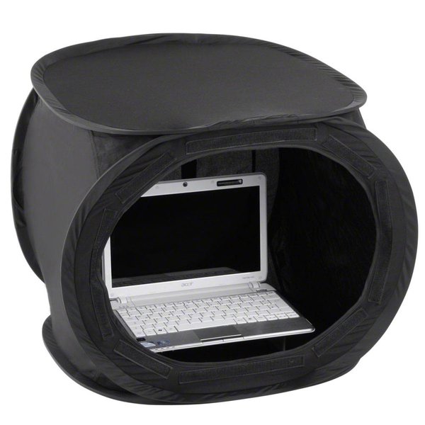 Walimex Pop-Up Laptop Cube 50x50x50cm Super Black