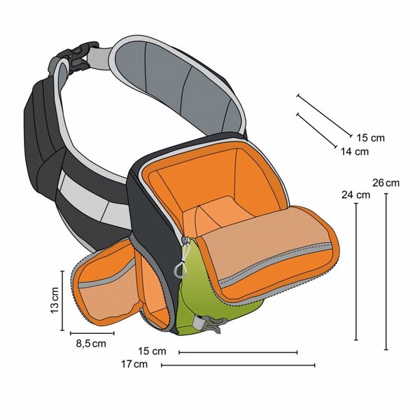 Mantona Camera Bag Elements Pro 10, green