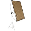 Walimex Studio Reflector Panel Silver/Gold, 70x100cm