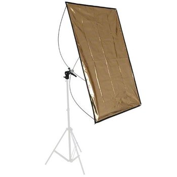 Walimex Studio Reflector Panel Silver/Gold, 70x100cm