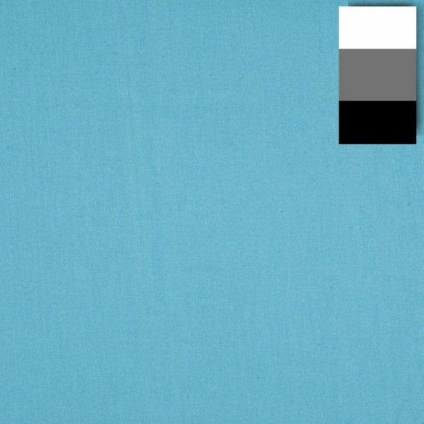 Walimex Background Cloth  2,85x6m, river blue