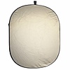 Walimex Opvouwbare Reflectieset 2in1 Golvend Goud /Wit