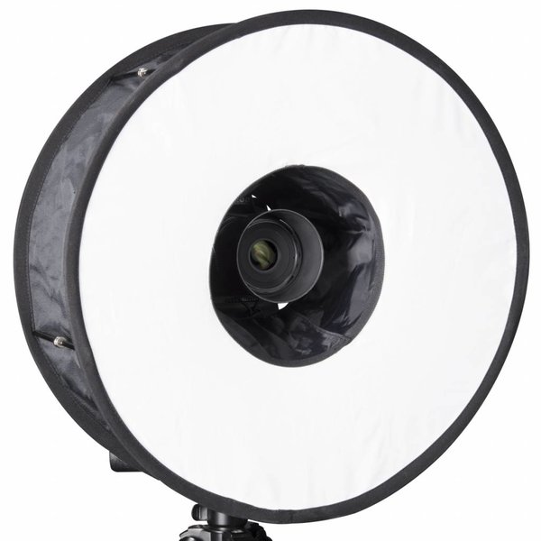 Walimex Pro Softbox ronde Diffuser voor Compact flitsers