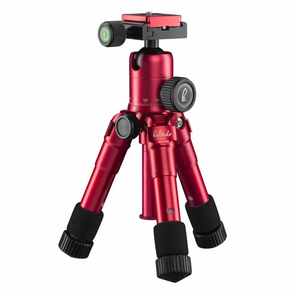 Mantona Mini Tripod Kaleido sundown red metallic