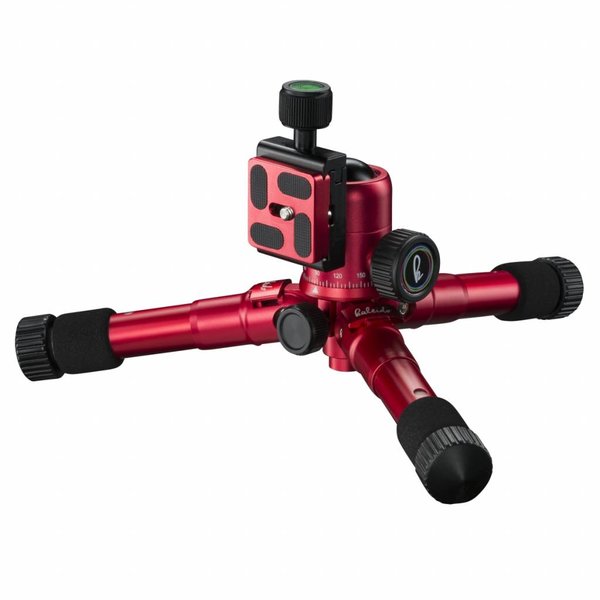 Mantona Mini Tripod Kaleido sundown red metallic