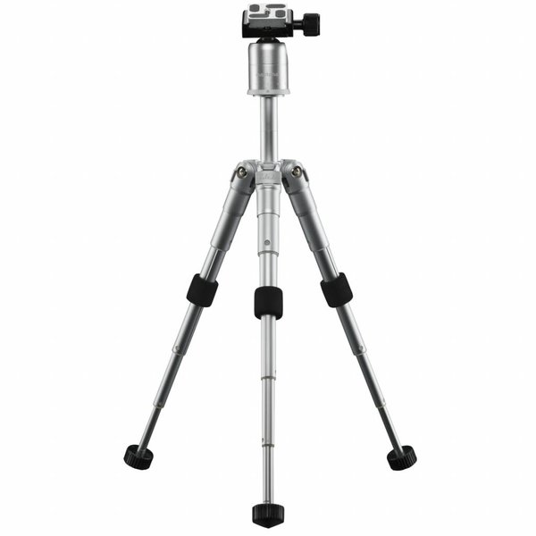 Mantona Mini Tripod Kaleido shining Silver metallic