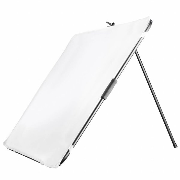 Walimex Pro Studio Reflector Panel with Barndoors, 1x1m