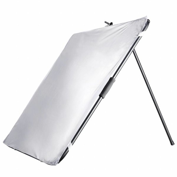 Walimex Pro Studio Reflector Panel with Barndoors, 1x1m