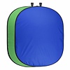 Walimex Pro Studio Pop-Up Backgound 150 x 210 blue/green