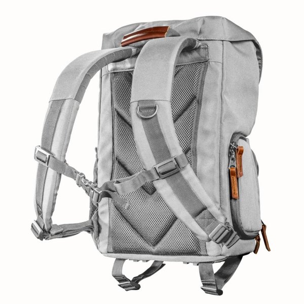 Mantona Photo Backpack Luis Junior Grey, retro