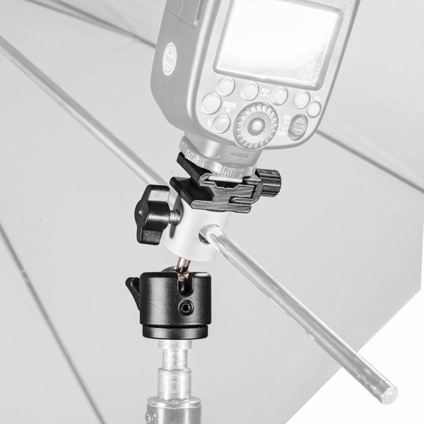 Walimex Pro Umbrella and Flash Mount + Ball Head