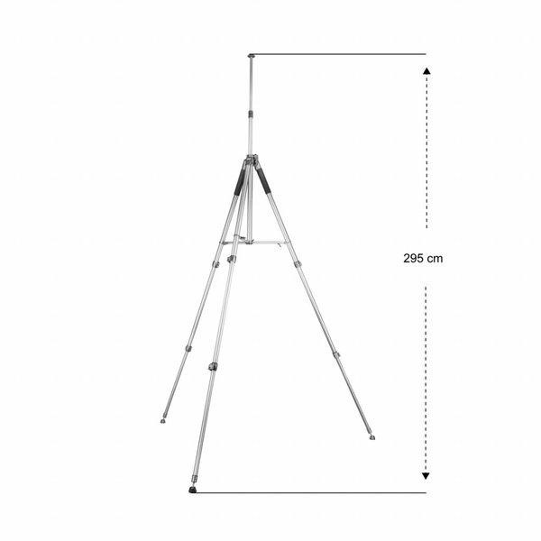 Mantona Camera Tripod Alto with Geared Column 295