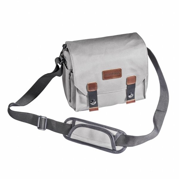 Mantona Camera Bag Milano piccolo grey