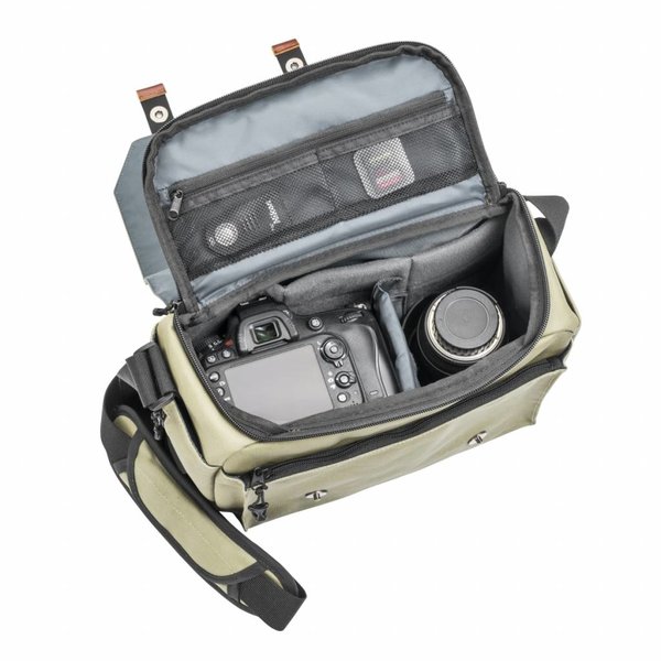 Mantona Camera Bag Milano grande olivgreen